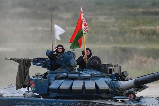 Russia Army Games Tank Biathlon