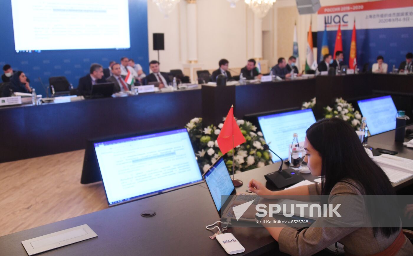 Meeting of the Council of National Coordinators of SCO Member States. Day three