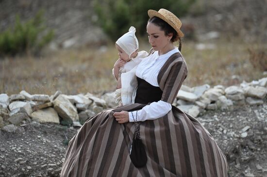 Russia Crimea Historical Festival