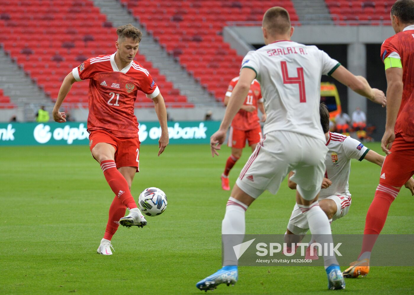 Russia Soccer Nations League Russia-Hungary