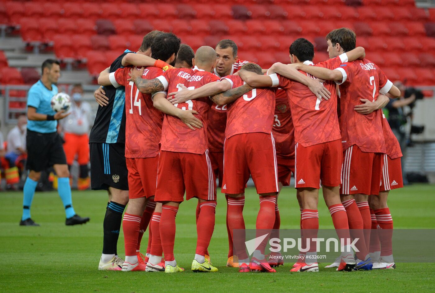 Russia Soccer Nations League Russia-Hungary