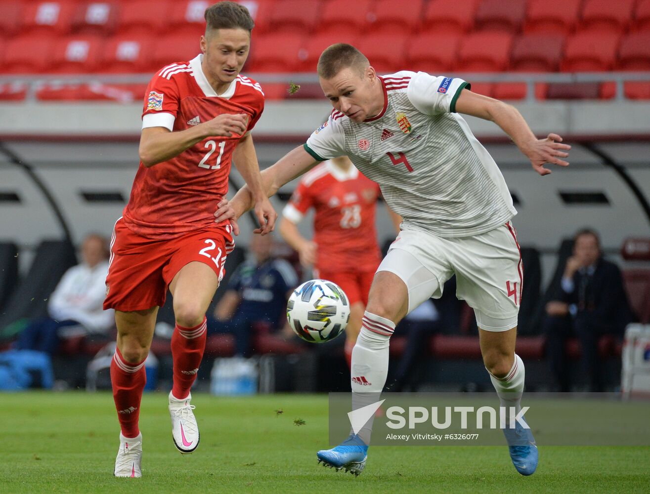 Russia Soccer Nations League Russia-Hungary