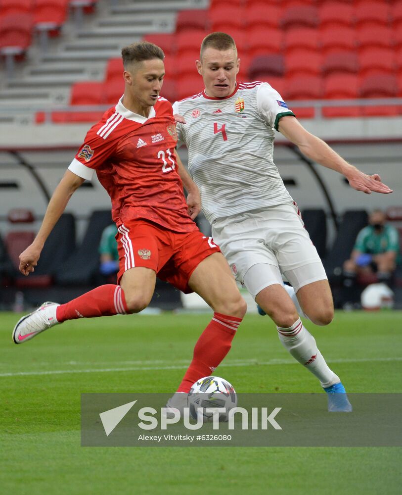 Russia Soccer Nations League Russia-Hungary