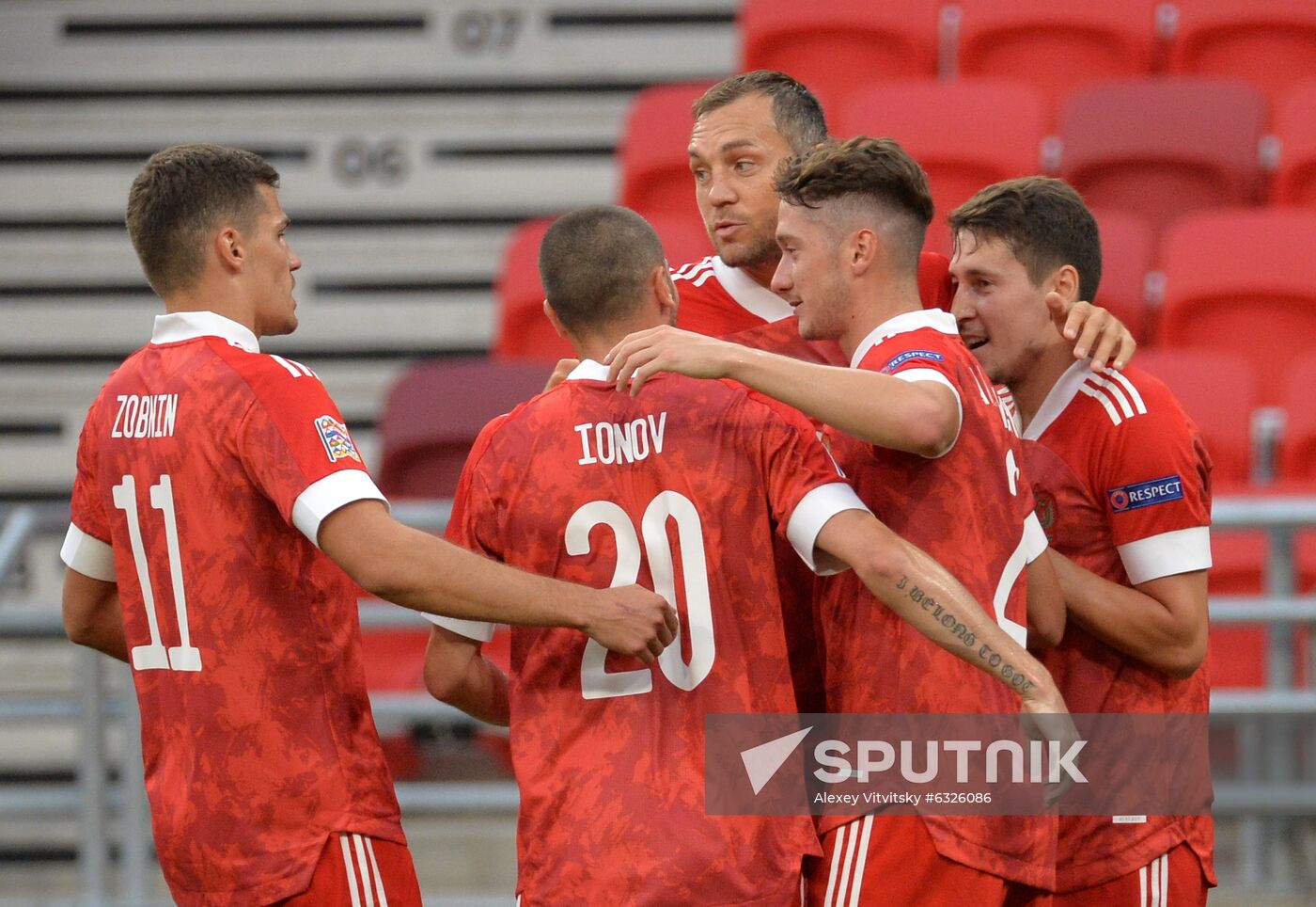 Russia Soccer Nations League Russia-Hungary