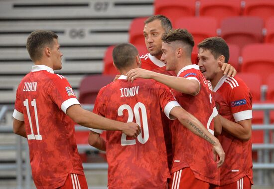 Russia Soccer Nations League Russia-Hungary