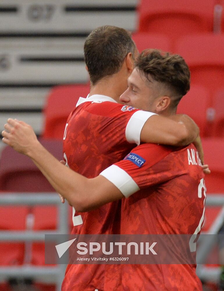 Russia Soccer Nations League Russia-Hungary