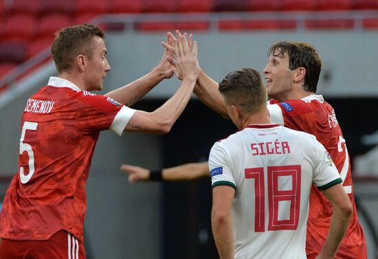 Russia Soccer Nations League Russia-Hungary