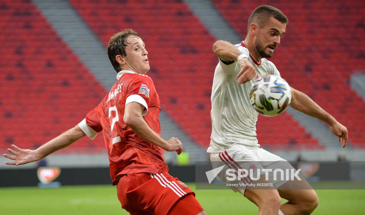 Russia Soccer Nations League Russia-Hungary