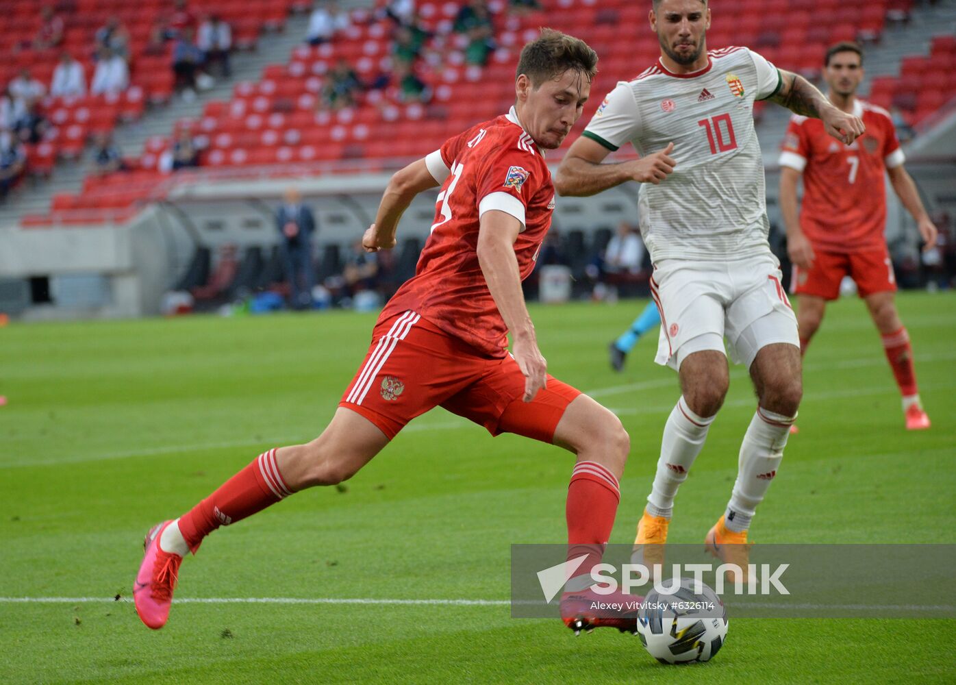 Russia Soccer Nations League Russia-Hungary