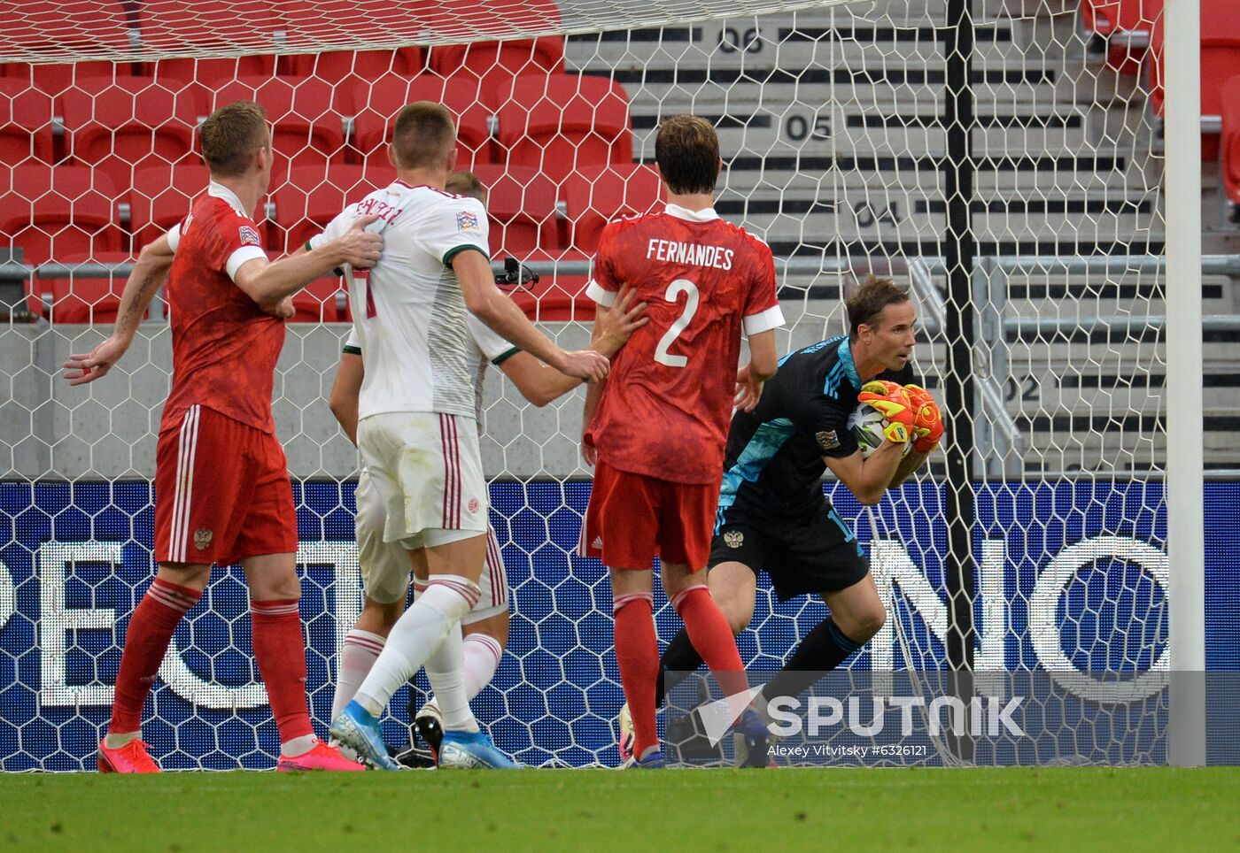 Russia Soccer Nations League Russia-Hungary