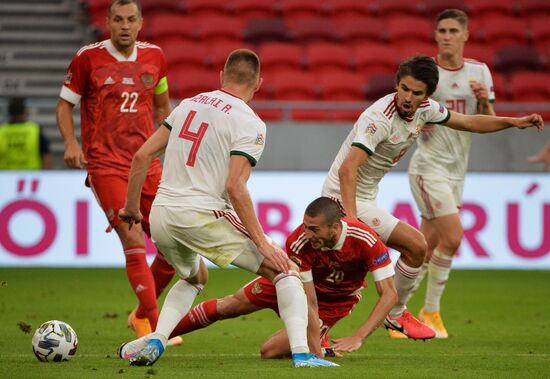 Russia Soccer Nations League Russia-Hungary