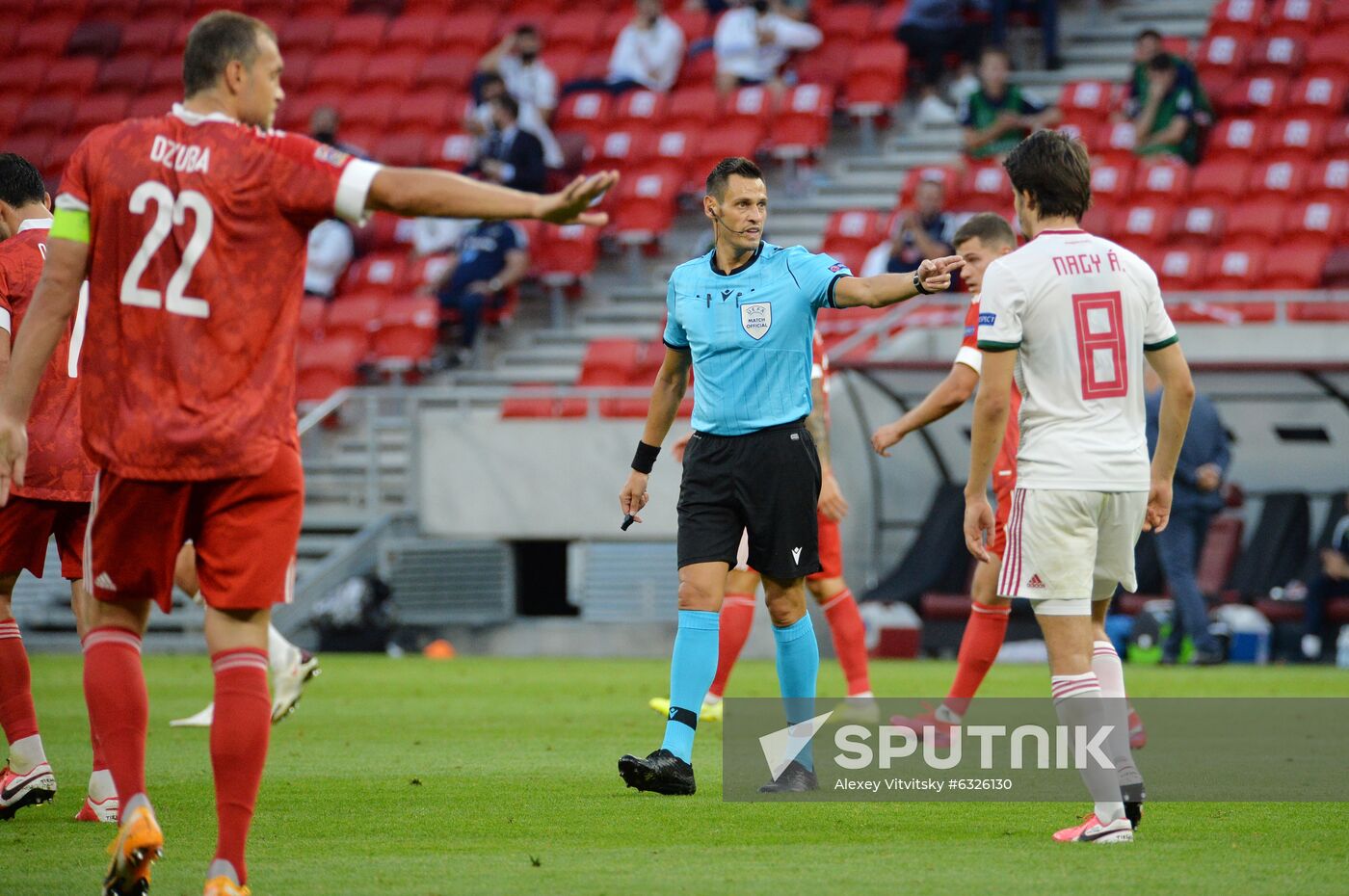 Russia Soccer Nations League Russia-Hungary