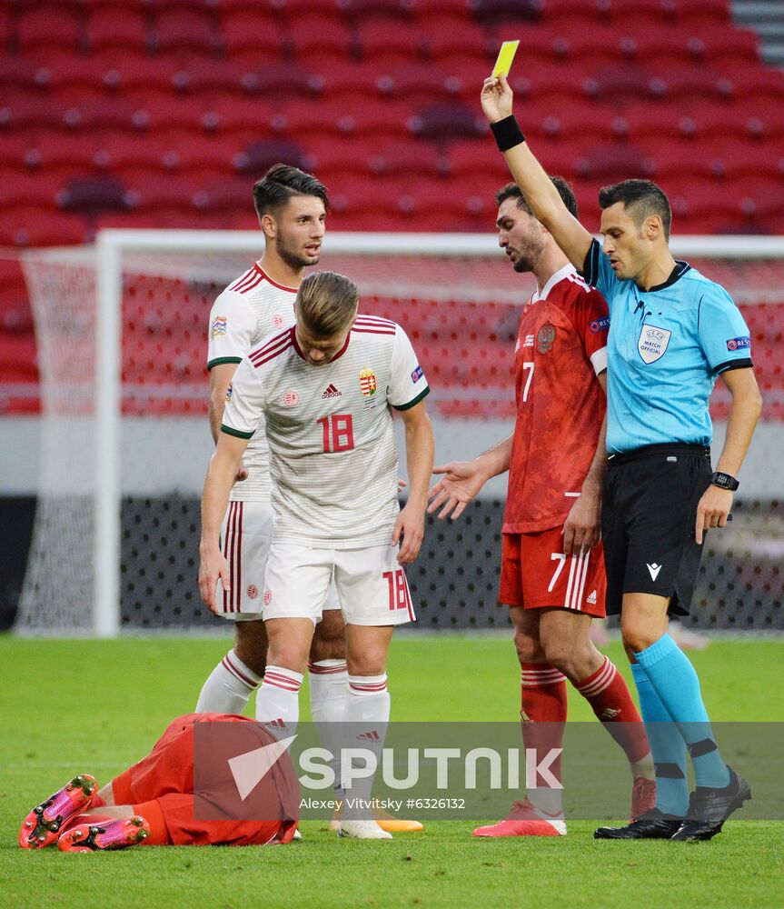 Russia Soccer Nations League Russia-Hungary