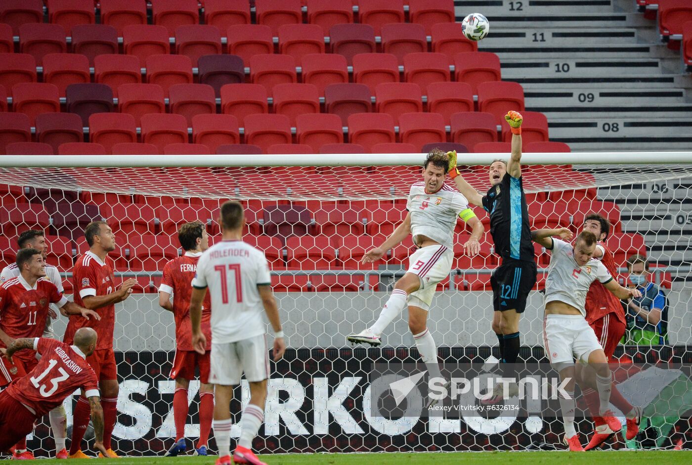 Russia Soccer Nations League Russia-Hungary
