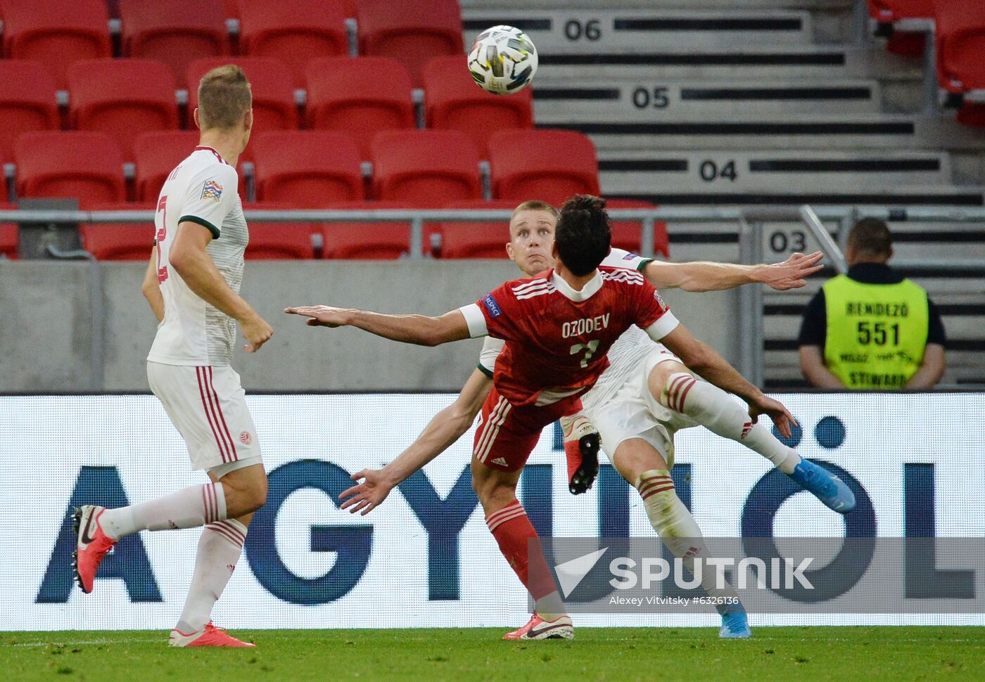 Russia Soccer Nations League Russia-Hungary