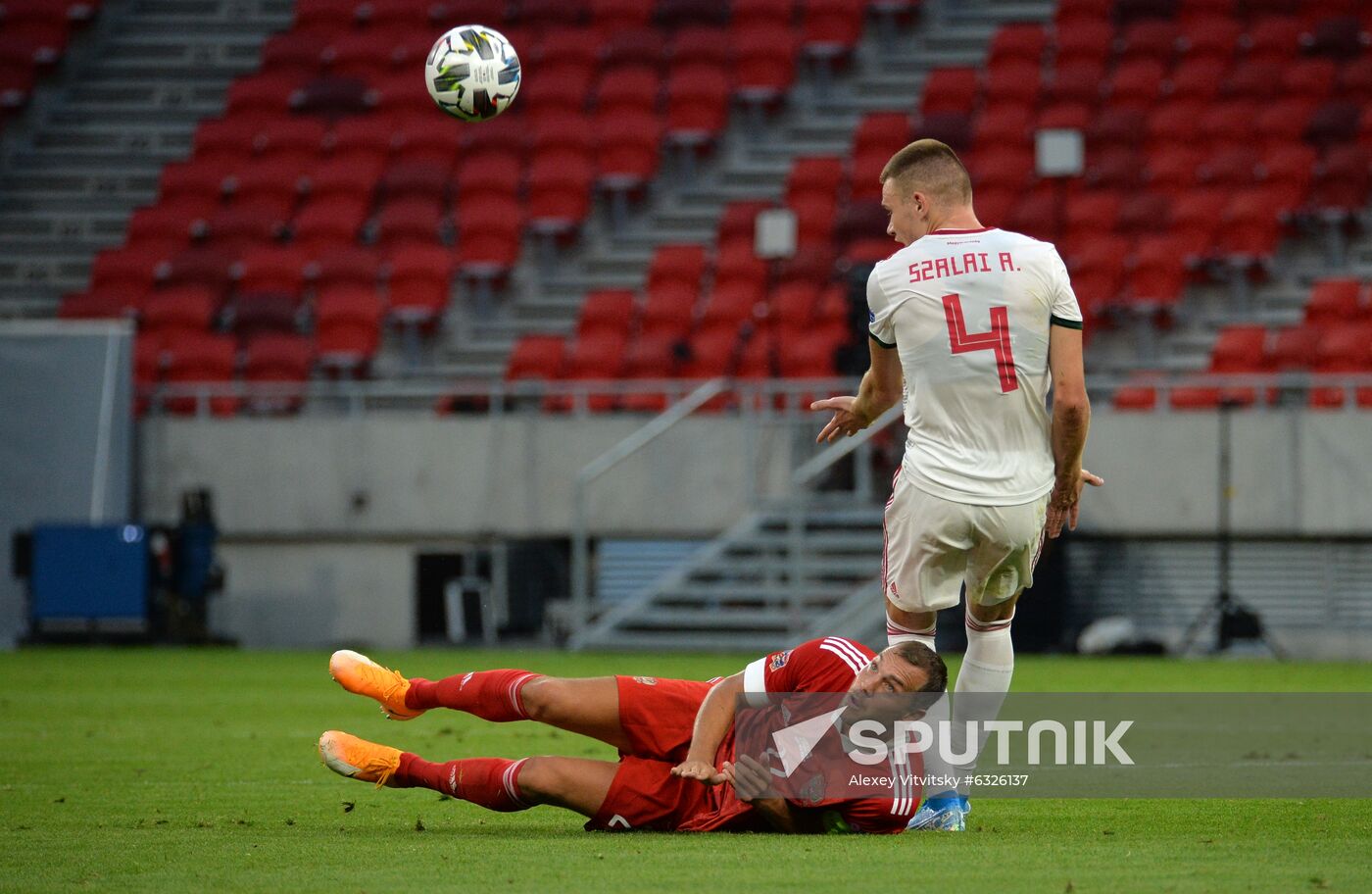 Russia Soccer Nations League Russia-Hungary