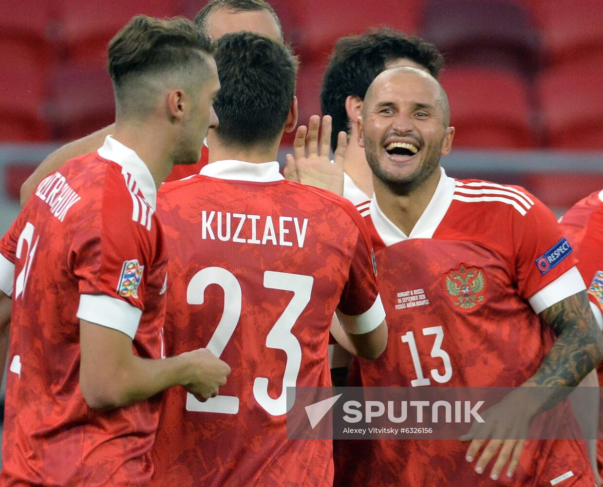 Russia Soccer Nations League Russia-Hungary