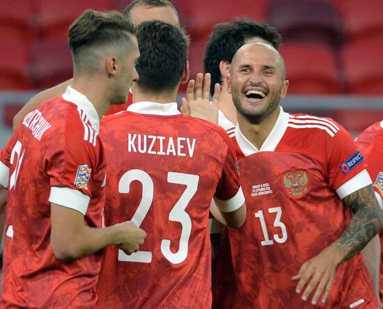 Russia Soccer Nations League Russia-Hungary