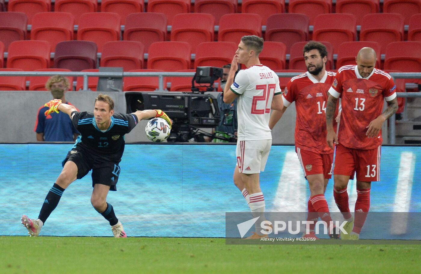 Russia Soccer Nations League Russia-Hungary