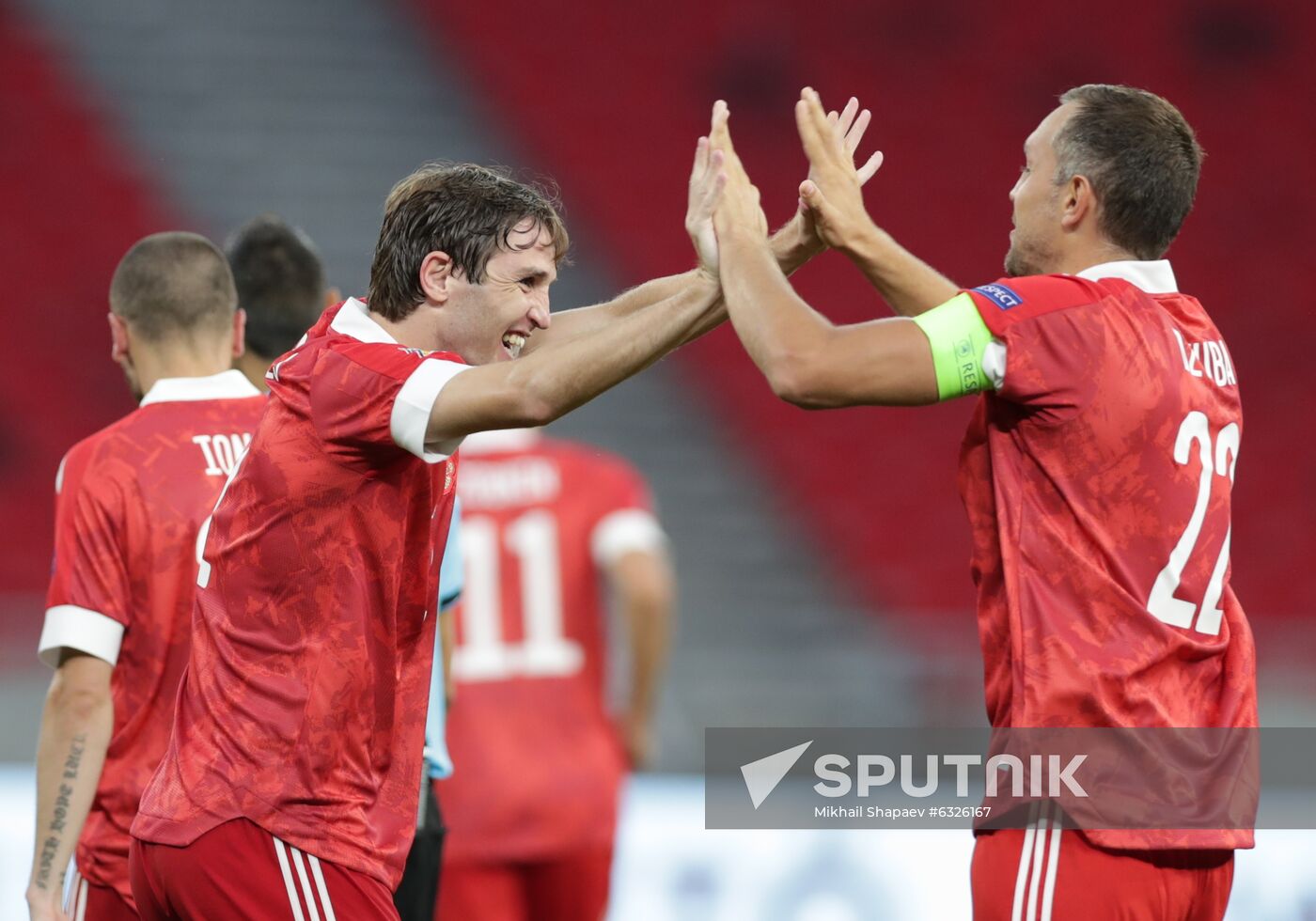 Russia Soccer Nations League Russia-Hungary