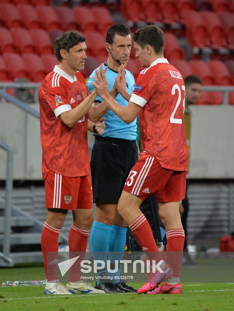 Russia Soccer Nations League Russia-Hungary