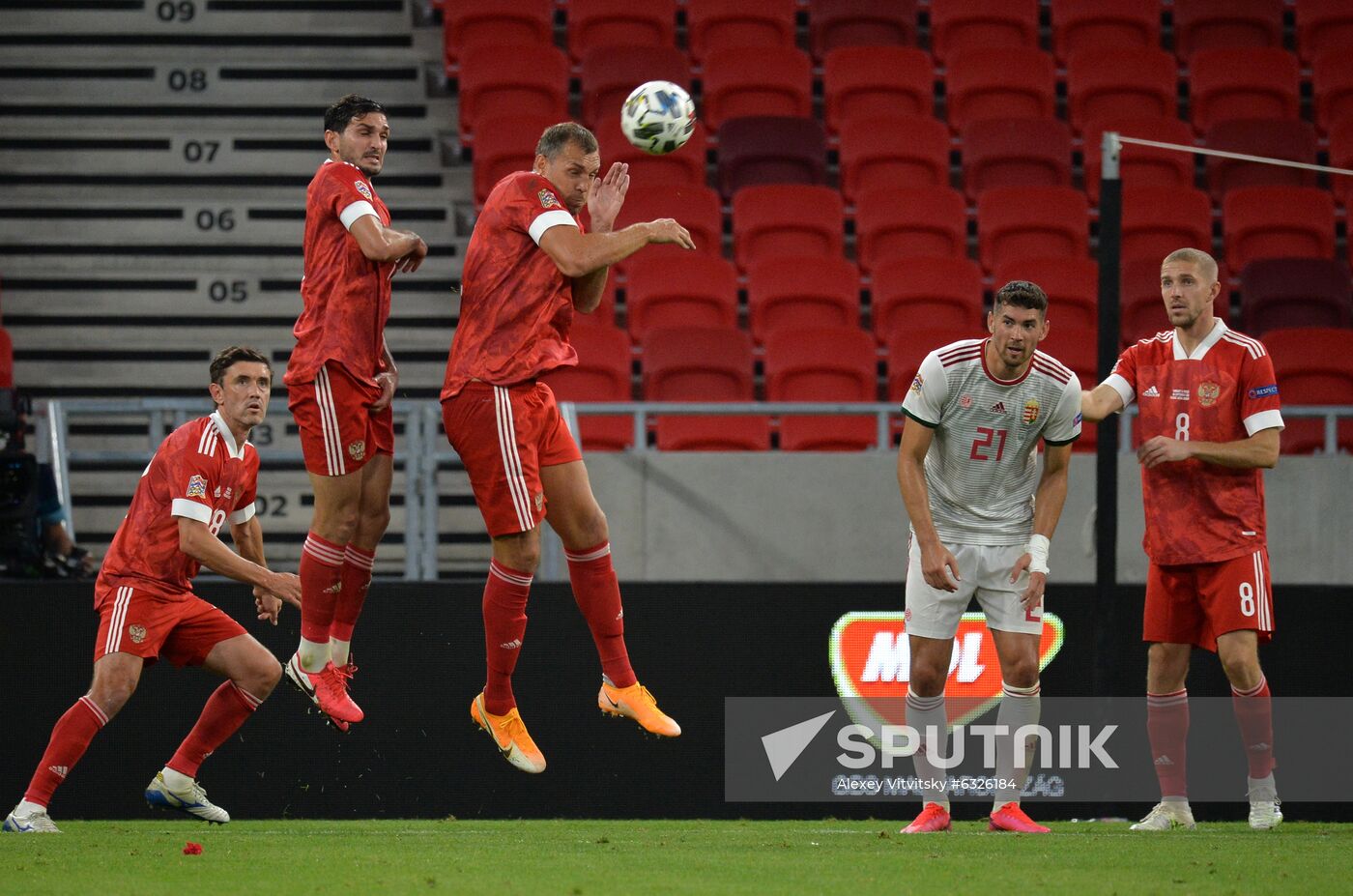 Russia Soccer Nations League Russia-Hungary