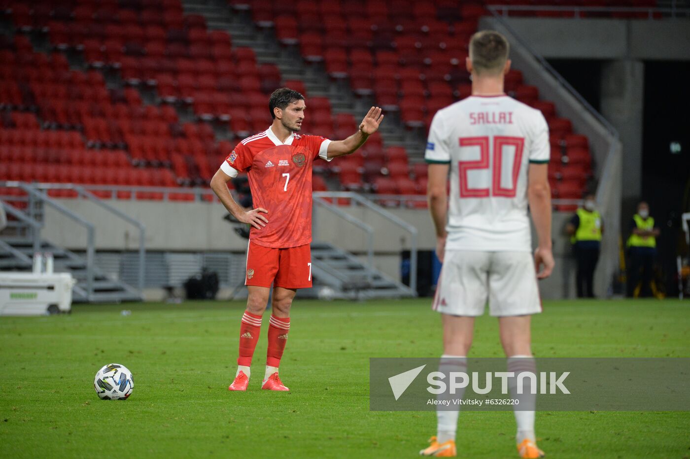 Russia Soccer Nations League Russia-Hungary