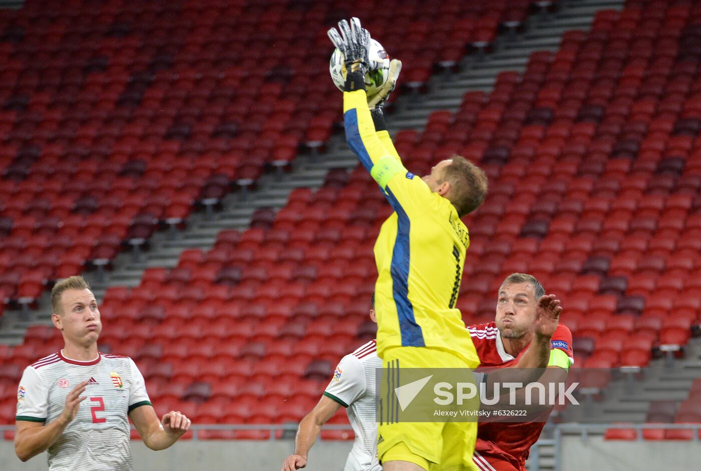 Russia Soccer Nations League Russia-Hungary