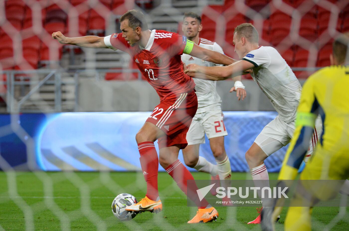 Russia Soccer Nations League Russia-Hungary