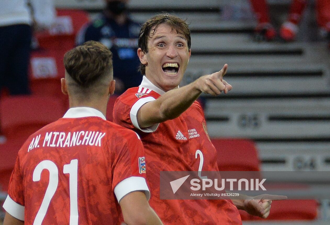 Russia Soccer Nations League Russia-Hungary