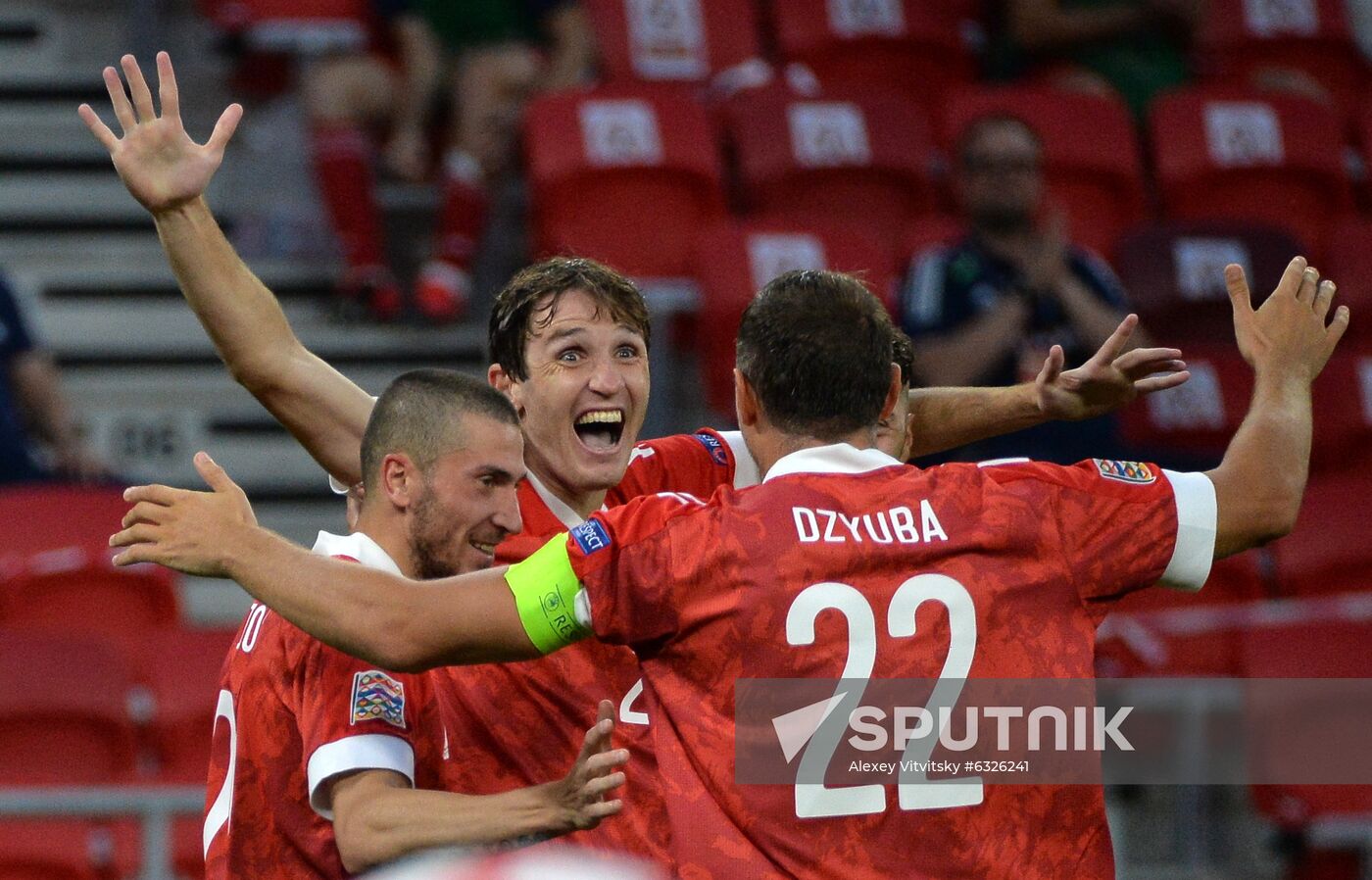 Russia Soccer Nations League Russia-Hungary