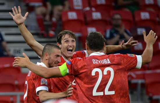 Russia Soccer Nations League Russia-Hungary