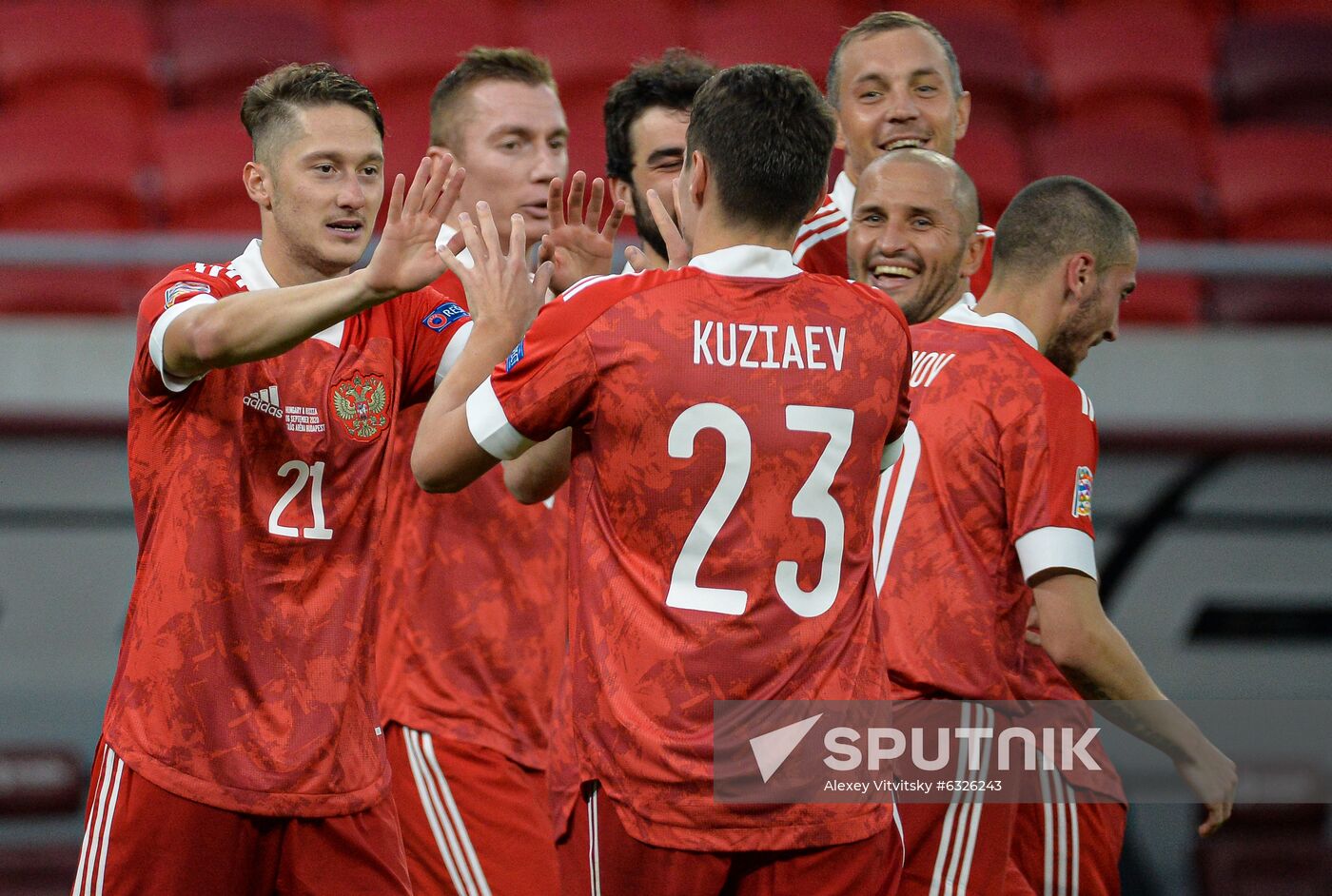 Russia Soccer Nations League Russia-Hungary