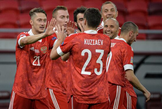 Russia Soccer Nations League Russia-Hungary