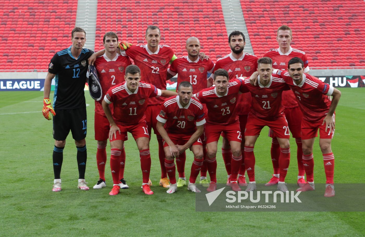 Russia Soccer Nations League Russia-Hungary