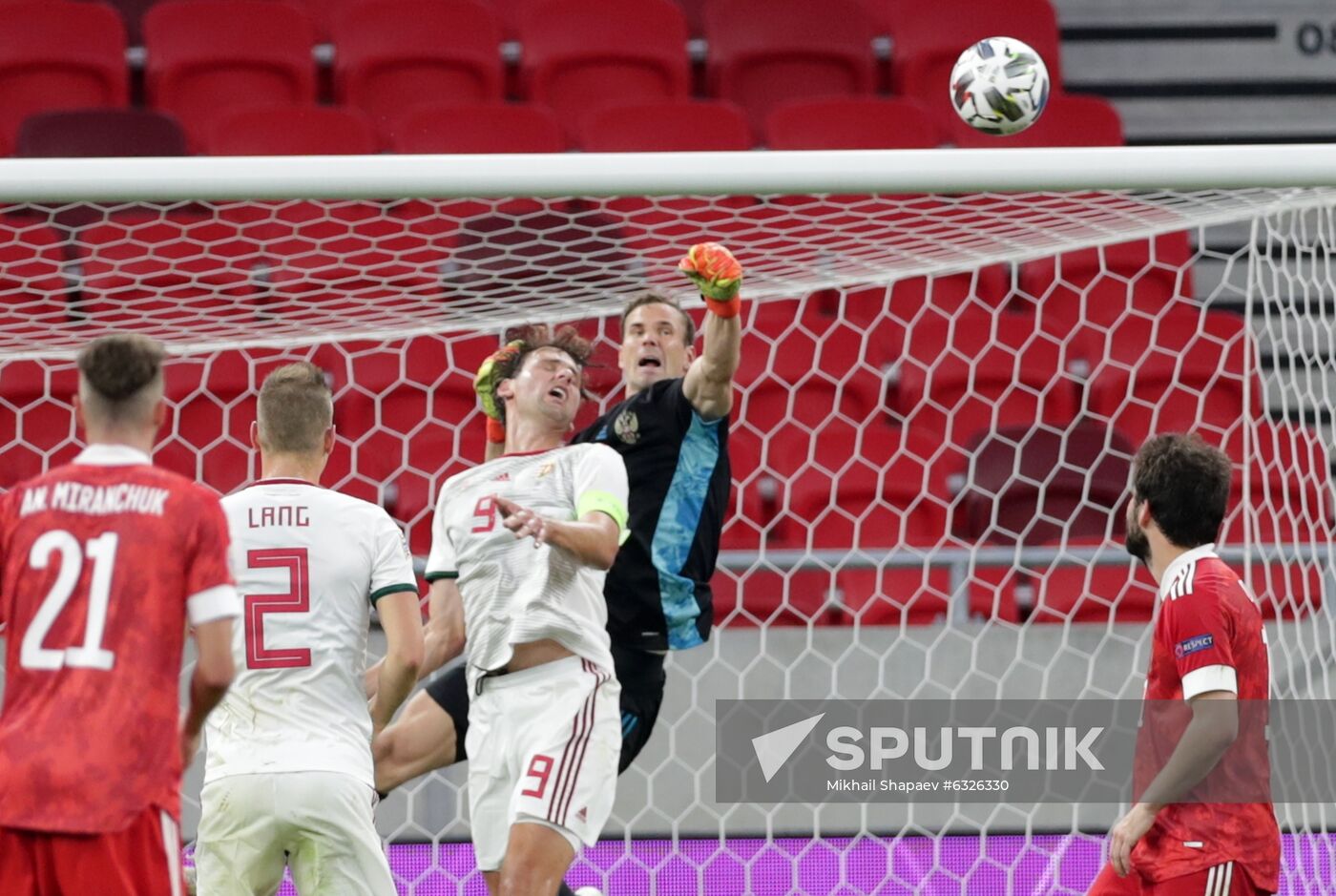 Russia Soccer Nations League Russia-Hungary