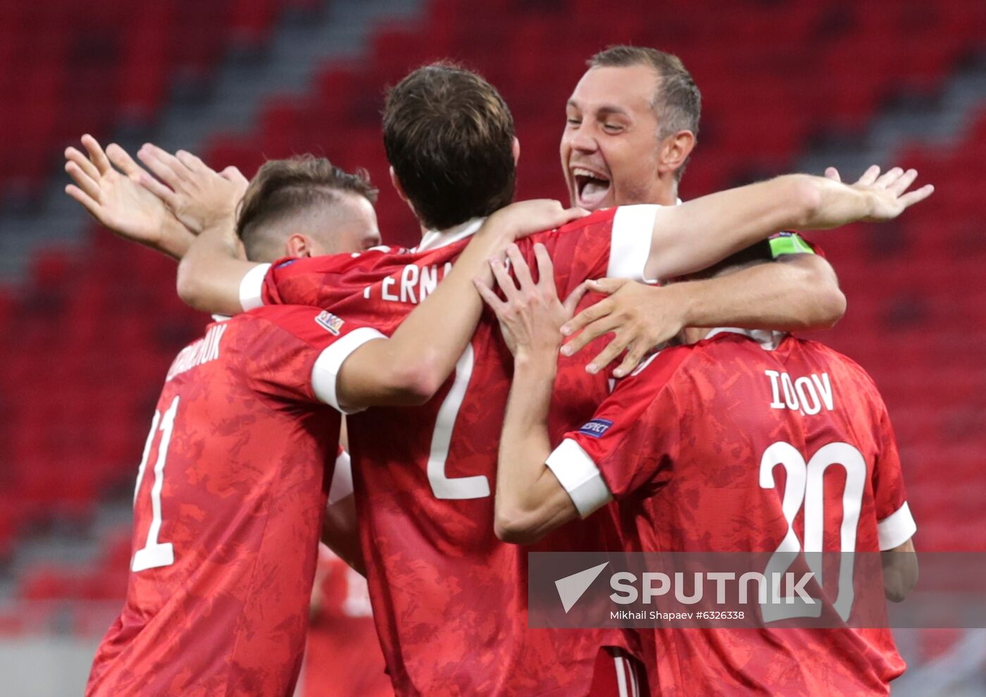 Russia Soccer Nations League Russia-Hungary