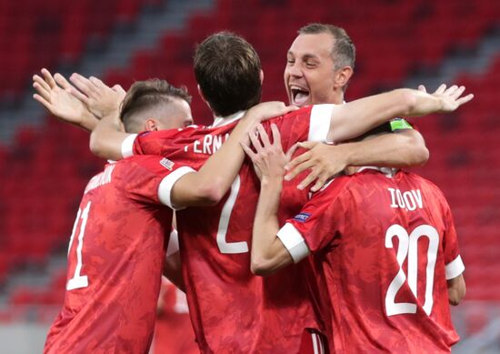 Russia Soccer Nations League Russia-Hungary