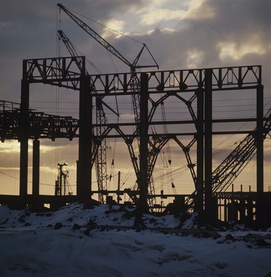 Kama Car Company under construction
