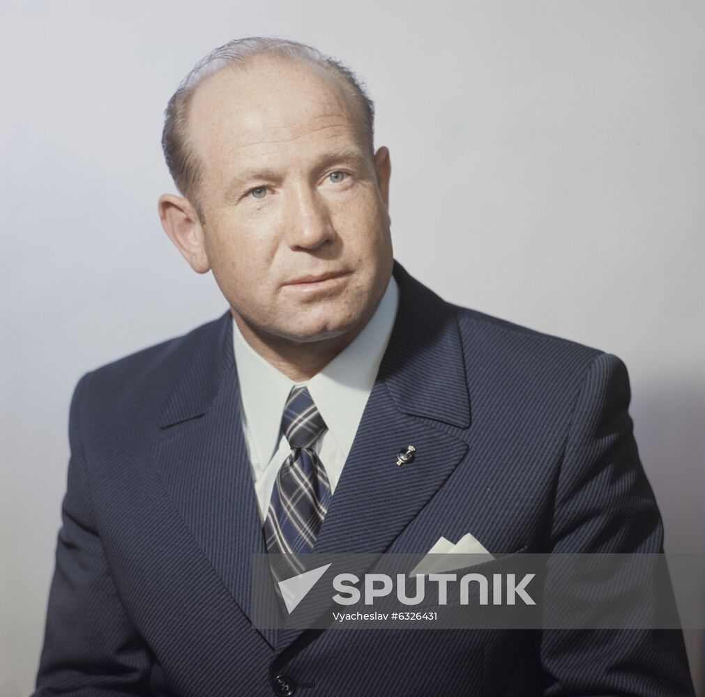 Soviet cosmonaut Alexei Leonov