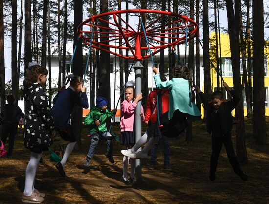 Russia Siberia Floods Restoring