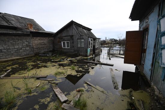 Russia Siberia Floods Restoring