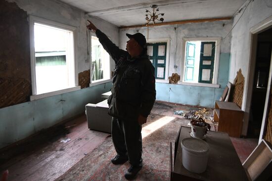 Russia Siberia Floods Restoring