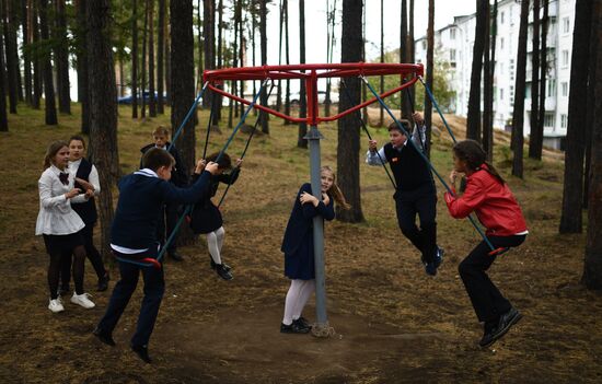 Russia Siberia Floods Restoring