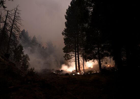 US Wildfires 