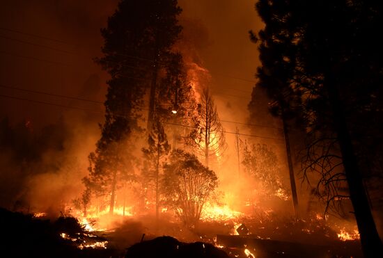 US Wildfires 