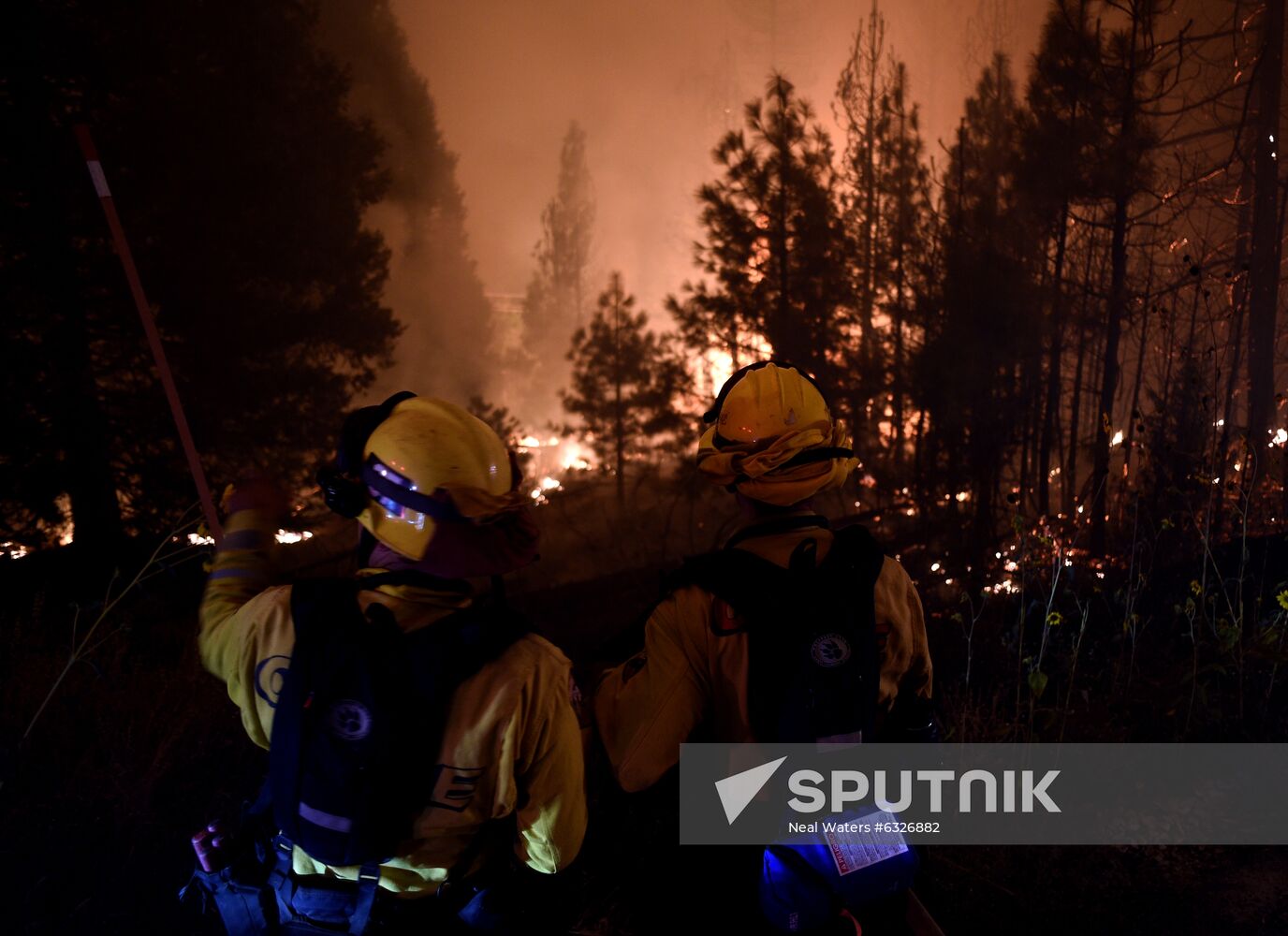 US Wildfires 