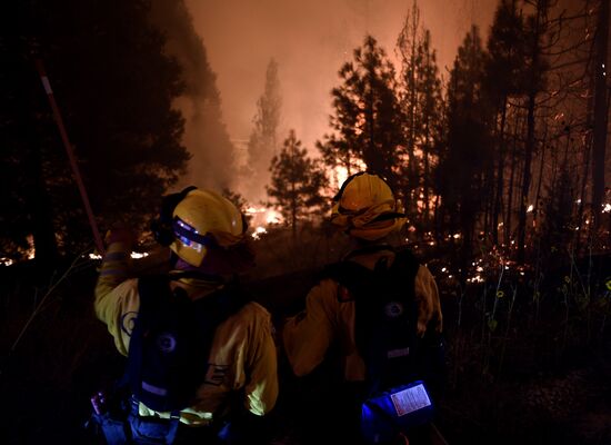 US Wildfires 