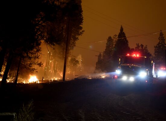 US Wildfires 