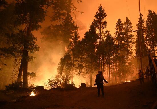 US Wildfires 